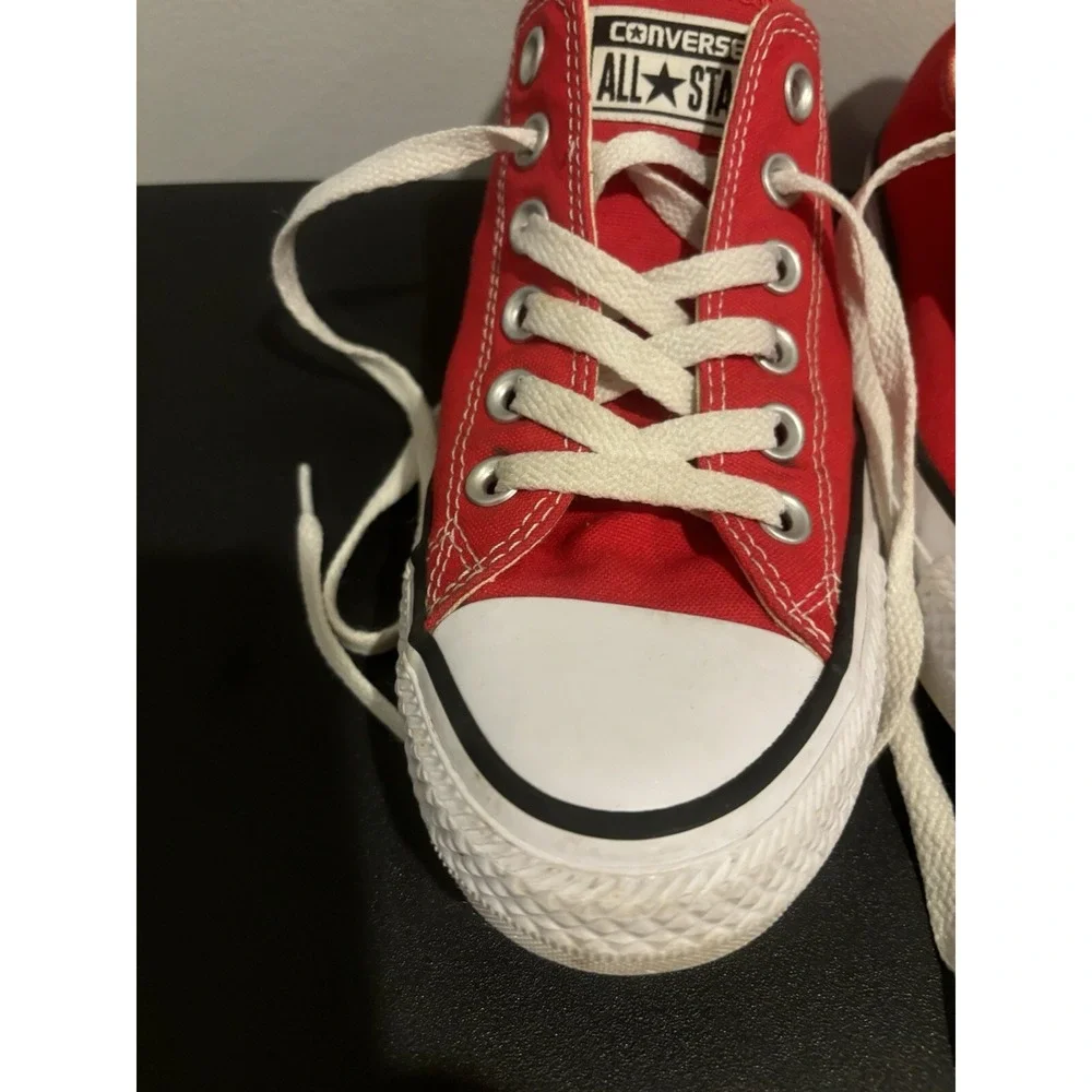 Converse Chuck Taylor All Star OX Red - Men's 4 Women's‎ 6 Sneakers Tennis Shoes - Picture 10 of 11